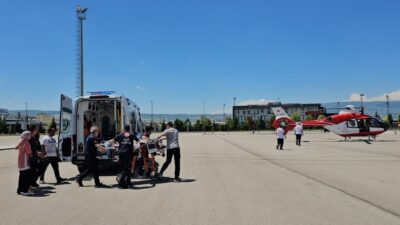 ÇORUM (AA) – Çorum'da bir apartmanın 4. katındaki balkondan düşerek