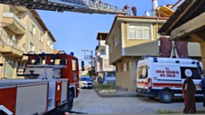 ÇORUM (AA) – Çorum'un Sungurlu ilçesinde, güneş enerjisi sistemini tamir