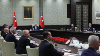 ANKARA (AA) – Cumhurbaşkanlığı Kabinesi, Cumhurbaşkanı Recep Tayyip Erdoğan başkanlığında