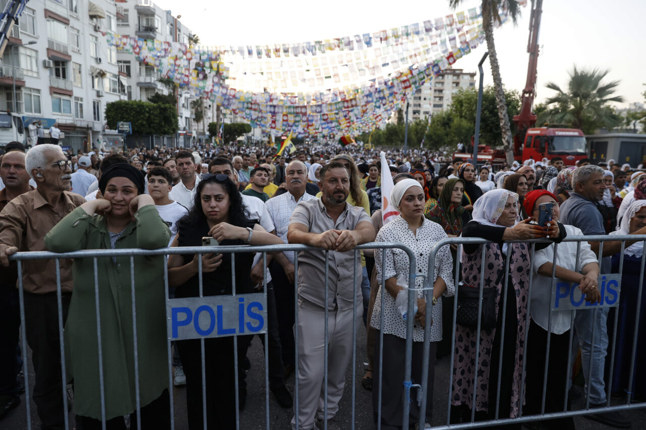 MERSİN (AA) – DEM Parti Eş Genel Başkanı Tülay Hatimoğulları,