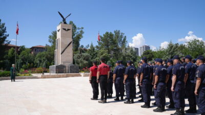 DİYARBAKIR (AA) – Diyarbakır'da, Jandarma Teşkilatının 187. kuruluş yıl dönümü