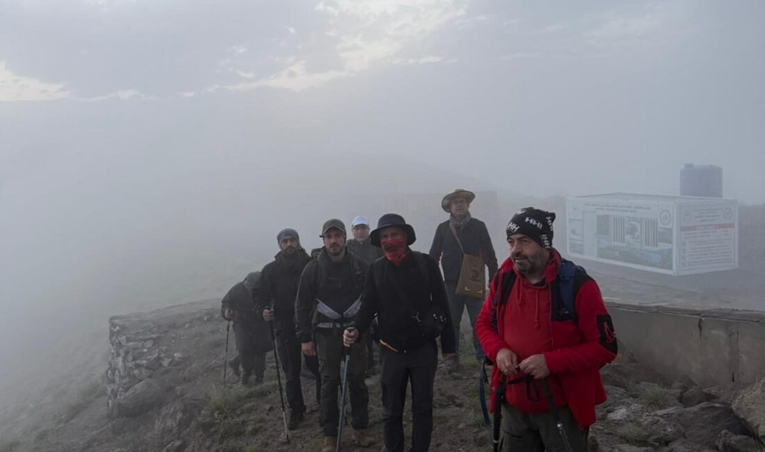 BİTLİS (AA) – Bitlis'te bir grup doğasever, Tatvan, Güroymak ve