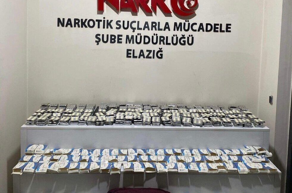 ELAZIĞ (AA) – Elazığ'da düzenlenen uyuşturucu operasyonunda gözaltına alınan 2