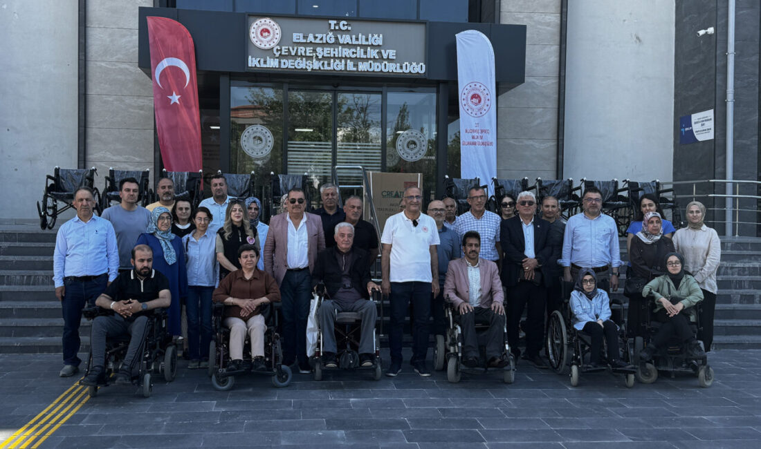 ELAZIĞ (AA) – Elazığ'da, düzenlenen kampanya kapsamında toplanan elektronik atık