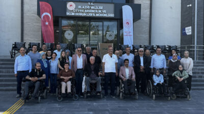 ELAZIĞ (AA) – Elazığ'da, düzenlenen kampanya kapsamında toplanan elektronik atık