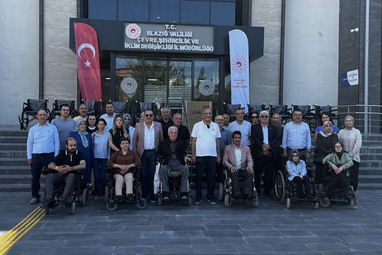 ELAZIĞ (AA) – Elazığ'da, düzenlenen kampanya kapsamında toplanan elektronik atık
