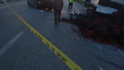 ERZURUM (AA) – Erzurum'da otomobil ile kamyonetin çarpışması sonucu 3
