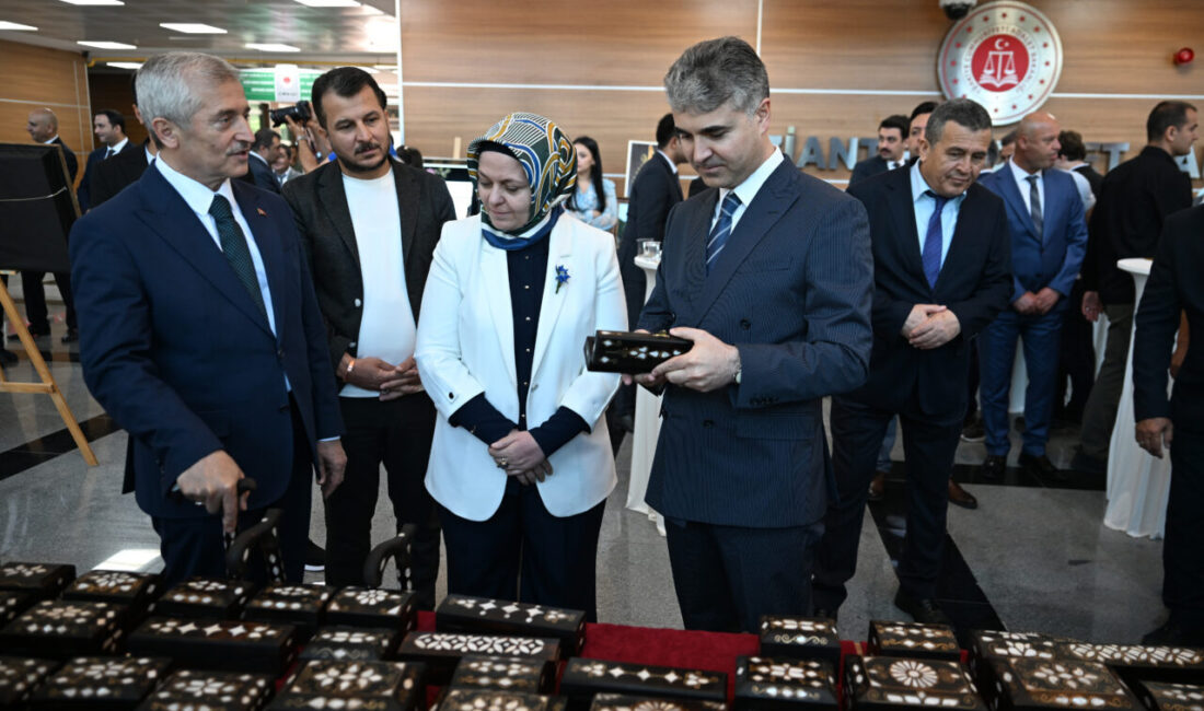 GAZİANTEP (AA) – Gaziantep'te cezaevi personeli ve mahkumlar tarafından yapılan