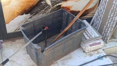 GAZİANTEP (AA) – Gaziantep'in İslahiye ilçesinde bir iş yerinin ekmek
