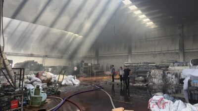 GAZİANTEP (AA) – Gaziantep 2. Organize Sanayi Bölgesi'ndeki (OSB) tekstil