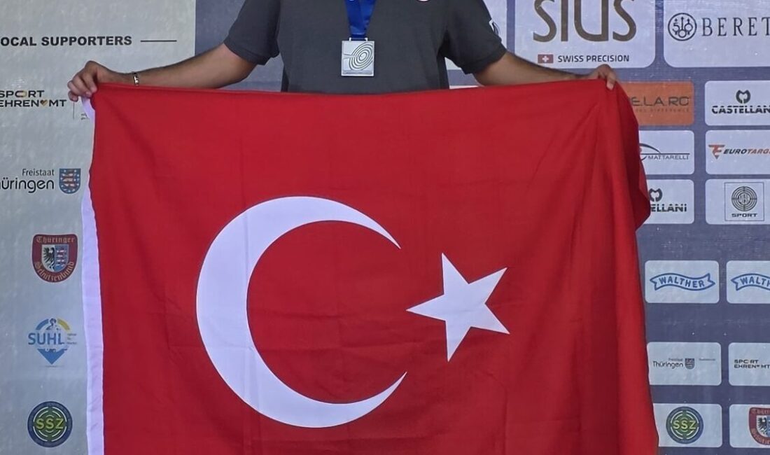 ANKARA (AA) – Almanya'da düzenlenen ISSF Gençler Tüm Dallar Dünya