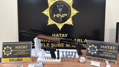 HATAY (AA) – Hatay'ın Kırıkhan ilçesinde düzenlenen uyuşturucu operasyonlarında gözaltına