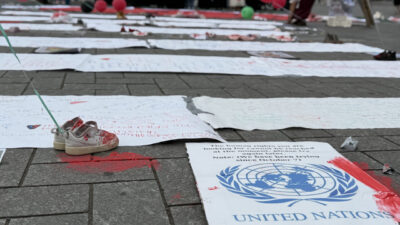 AMSTERDAM (AA) – Hollanda'nın başkenti Amsterdam'da Gazze'de İsrail saldırılarında öldürülen