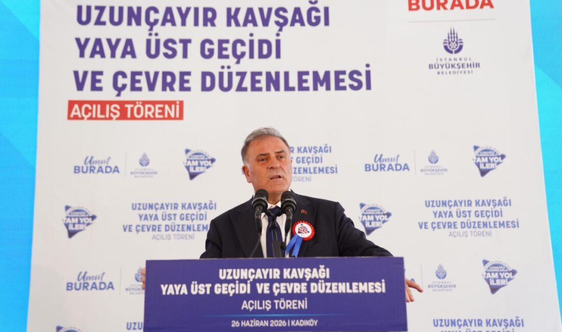 İSTANBUL (AA) – İstanbul Büyükşehir Belediyesinin (İBB) Uzunçayır Kavşağı Yaya