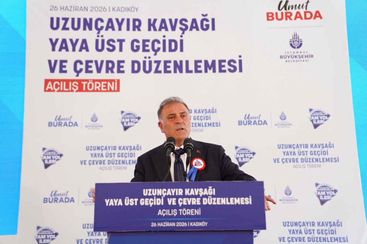 İSTANBUL (AA) – İstanbul Büyükşehir Belediyesinin (İBB) Uzunçayır Kavşağı Yaya