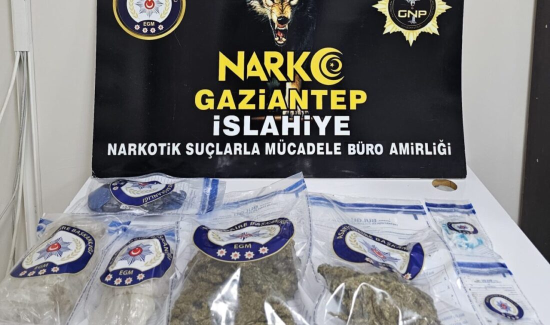GAZİANTEP (AA) – Gaziantep'in İslahiye ilçesinde düzenlenen uyuşturucu operasyonunda 1