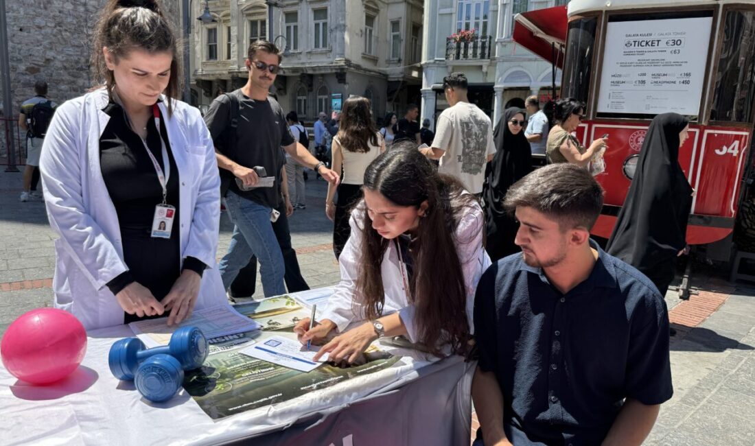 İSTANBUL (AA) – İstanbul'da fiziksel aktivite farkındalığını artırmak ve sağlıklı