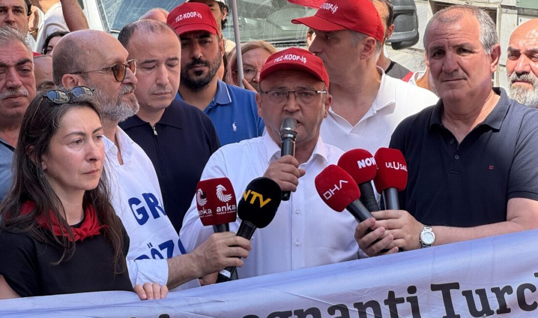 - Tez-Koop-İş Sendikası İstanbul 5 No'lu Şube Başkanı Selahattin Karakurt:
-