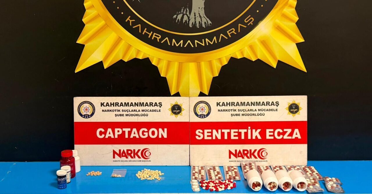 KAHRAMANMARAŞ (AA) – Kahramanmaraş'ta düzenlenen uyuşturucu operasyonunda gözaltına alınan 6
