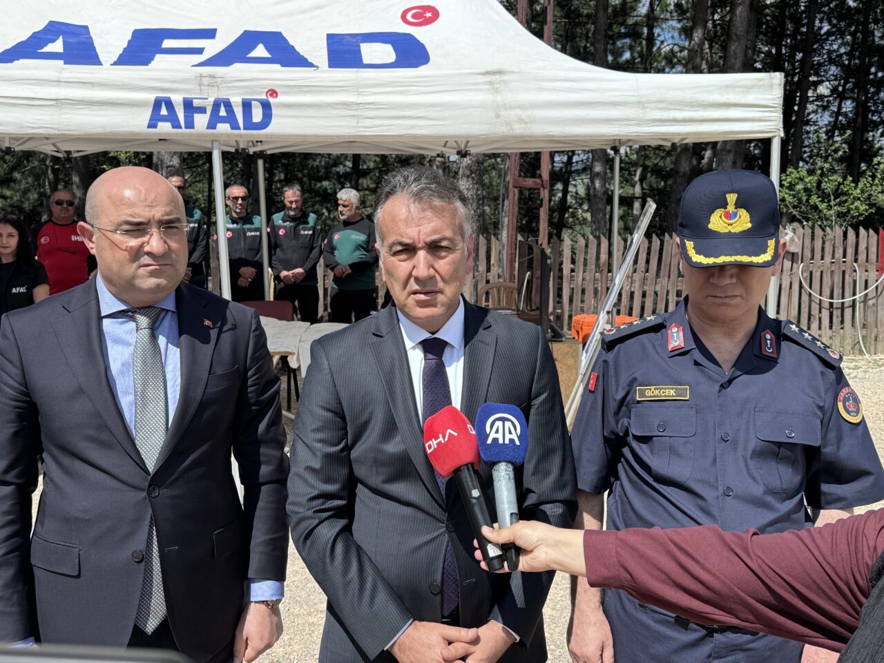 - Vali Oktay Çağatay:
- "Ne yazık ki henüz kendisine dair