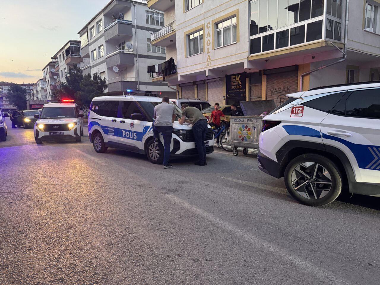 KAYSERİ (AA) – Kayseri'nin Kocasinan ilçesinde, bir kişi, tartıştığı eski