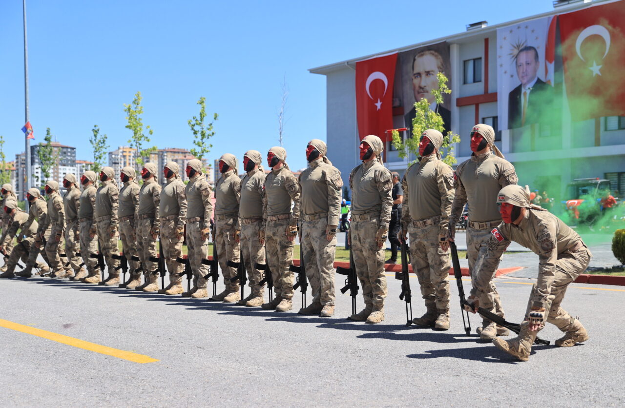 KAYSERİ (AA) – Kayseri'de Jandarma Teşkilatının 187. kuruluş yıl dönümü