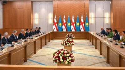 ASTANA (AA) – Kazakistan Cumhurbaşkanı Kasım Cömert Tokayev ile Gürcistan