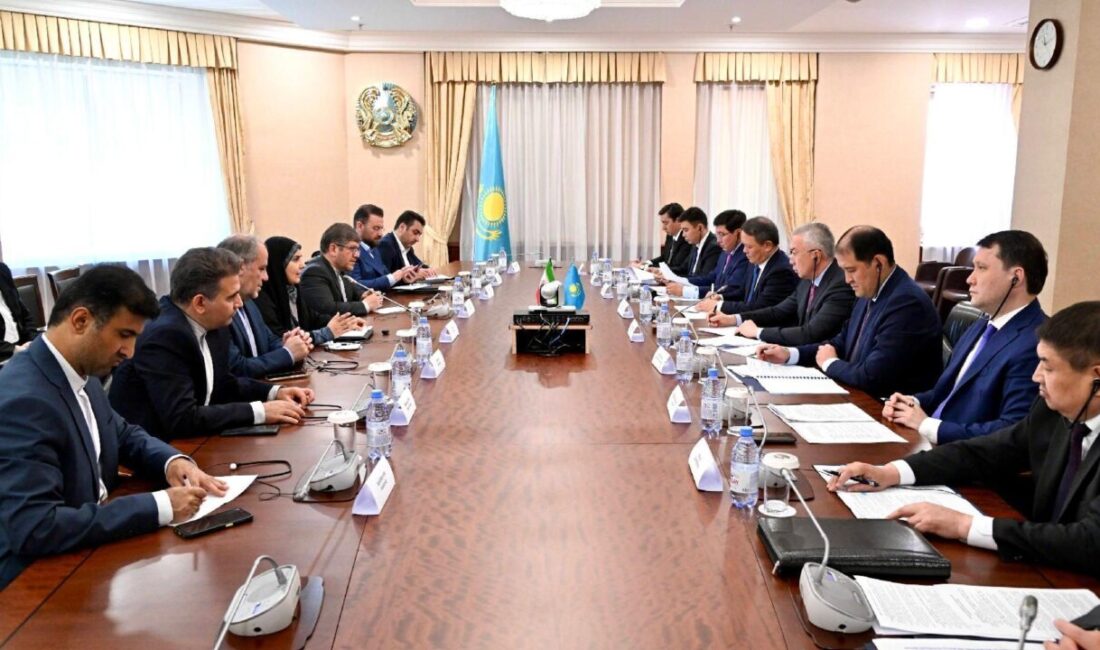 ASTANA (AA) – Kazakistan ve İran hükümetleri arasında yapılan görüşmede,