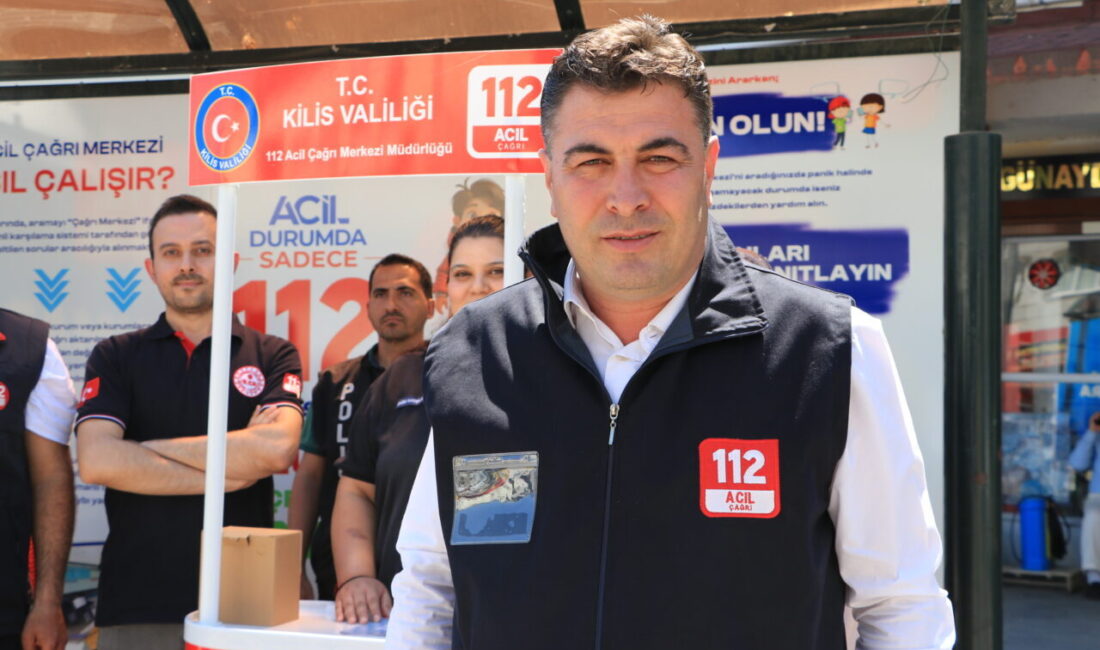 KİLİS (AA) – Kilis'te vatandaşların 112 Acil Çağrı Merkezi'nin hizmetlerini