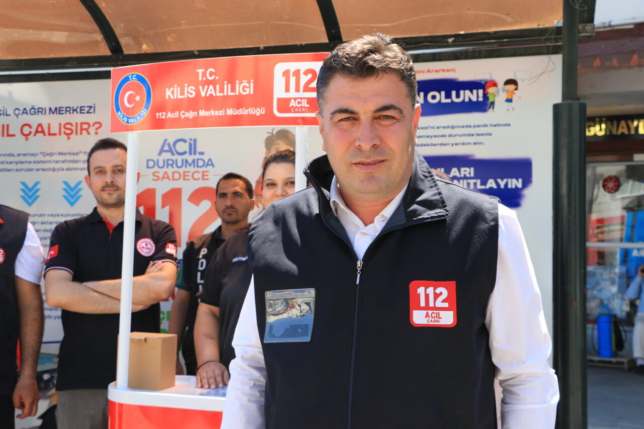 KİLİS (AA) – Kilis'te vatandaşların 112 Acil Çağrı Merkezi'nin hizmetlerini