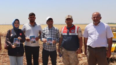 KİLİS (AA) – Kilis'te jandarma ekipleri, anız yangınlarının önlenmesi amacıyla