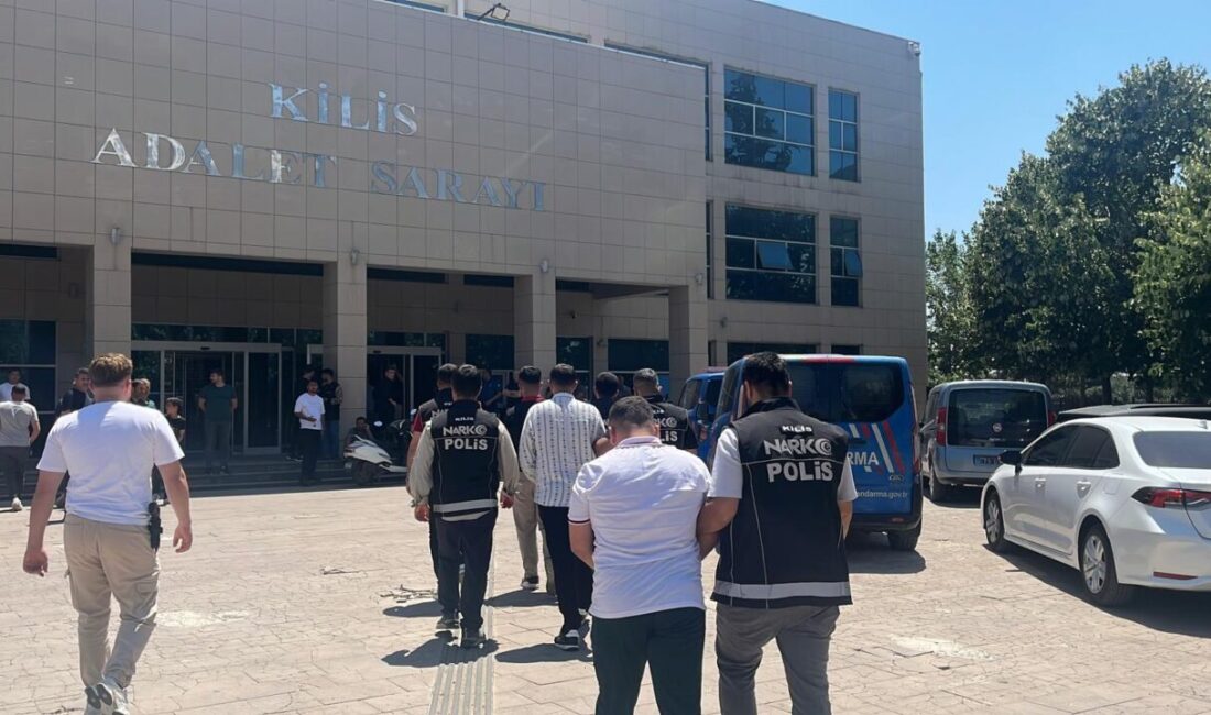 KİLİS (AA) – Kilis'te uyuşturucu operasyonunda gözaltına alınan 4 şüpheliden