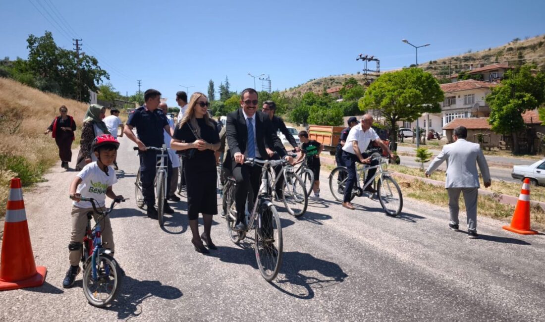 KIRIKKALE (AA) – Kırıkkale'nin Karakeçili ilçesinde tornet (bilyeli tekerle yapılan