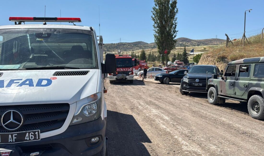 KIRIKKALE (AA) – Kırıkkale'nin Yahşihan ilçesinde imha sahasında mühimmatın kazara