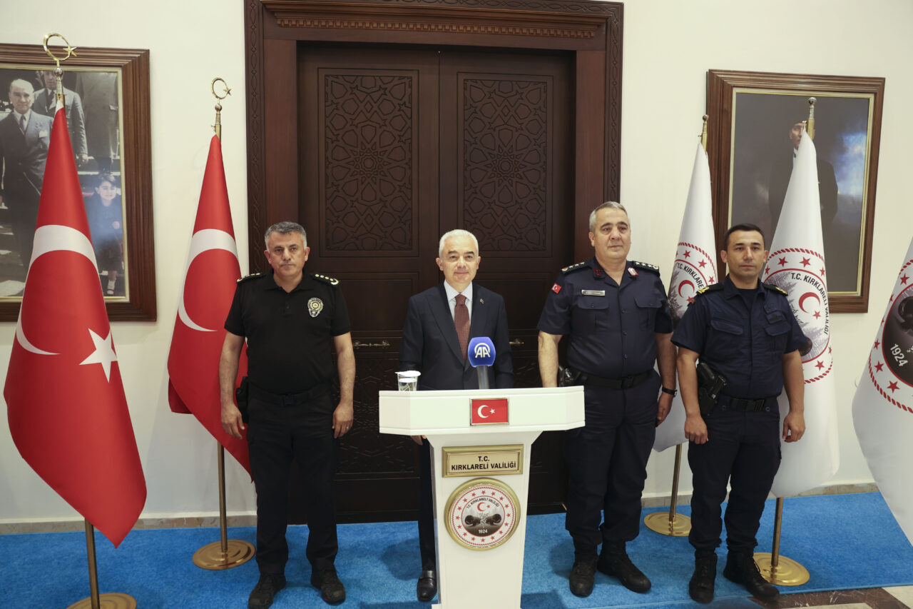 KIRKLARELİ (AA) – Kırklareli Valisi Uğur Turan, geçen ay insan