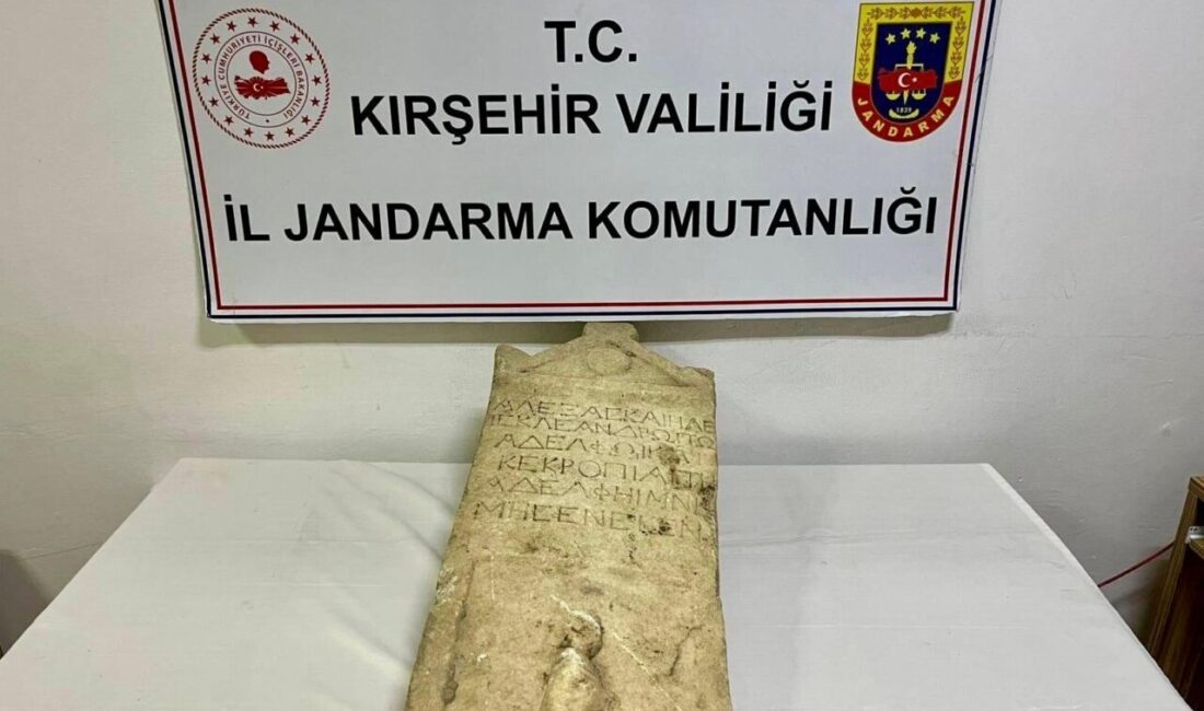 KIRŞEHİR (AA) – Kırşehir'de Roma dönemine ait olduğu değerlendirilen bir