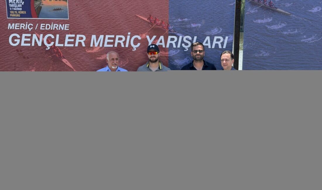 EDİRNE – Kürekte, Gençler Meriç Yarışları sona erdi. Türkiye Kürek