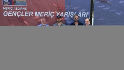 EDİRNE – Kürekte, Gençler Meriç Yarışları sona erdi. Türkiye Kürek