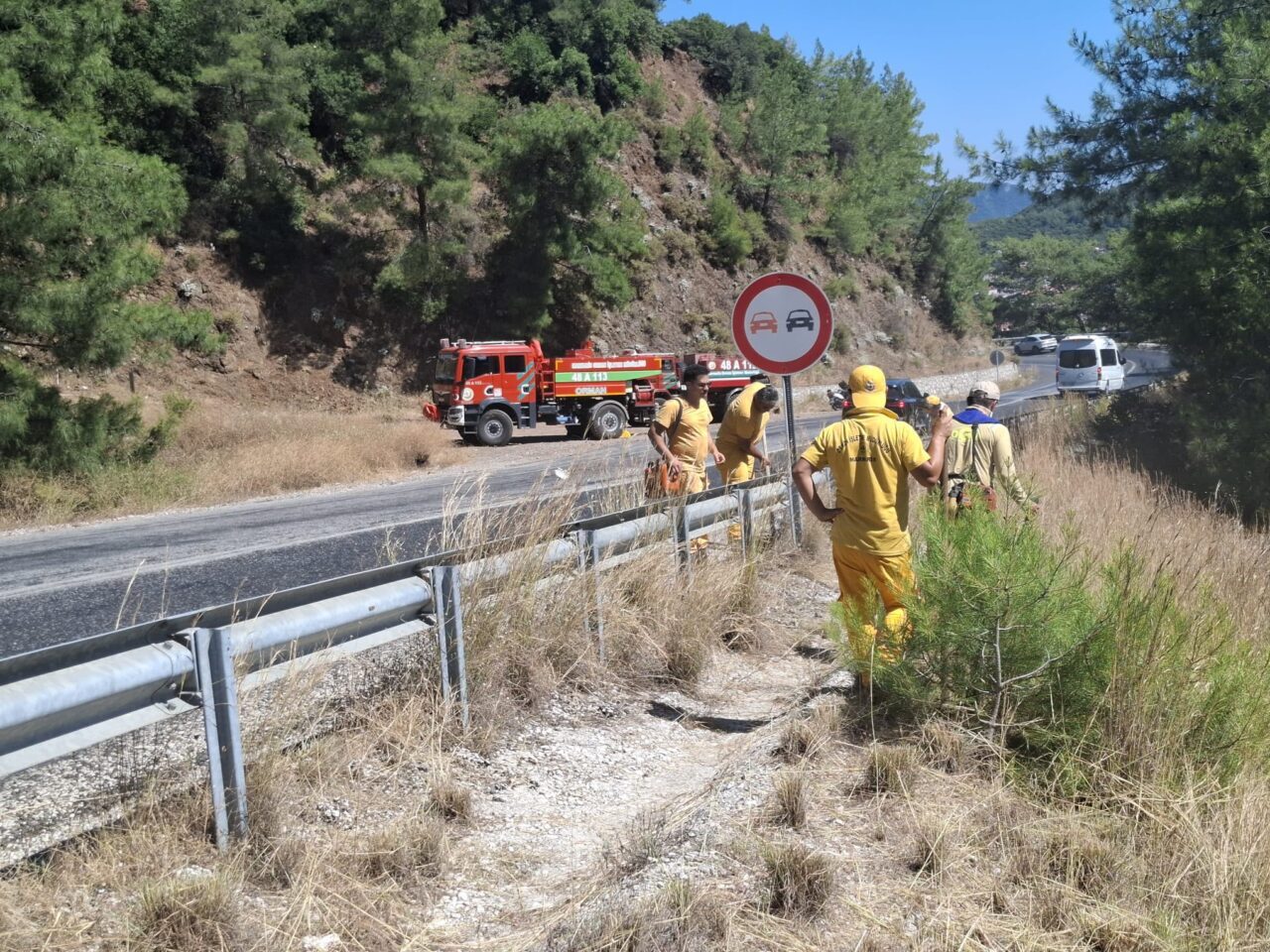 MUĞLA (AA) – Muğla'nın Marmaris ilçesinde, yaz aylarında artan araç