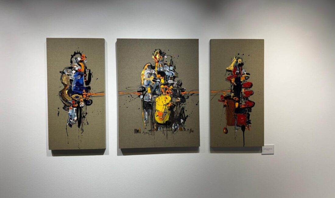 İSTANBUL (AA) – Meksikalı ressam Jazzamoart'ın "Resmin Ritmi" (The Bop