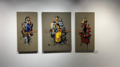 İSTANBUL (AA) – Meksikalı ressam Jazzamoart'ın "Resmin Ritmi" (The Bop