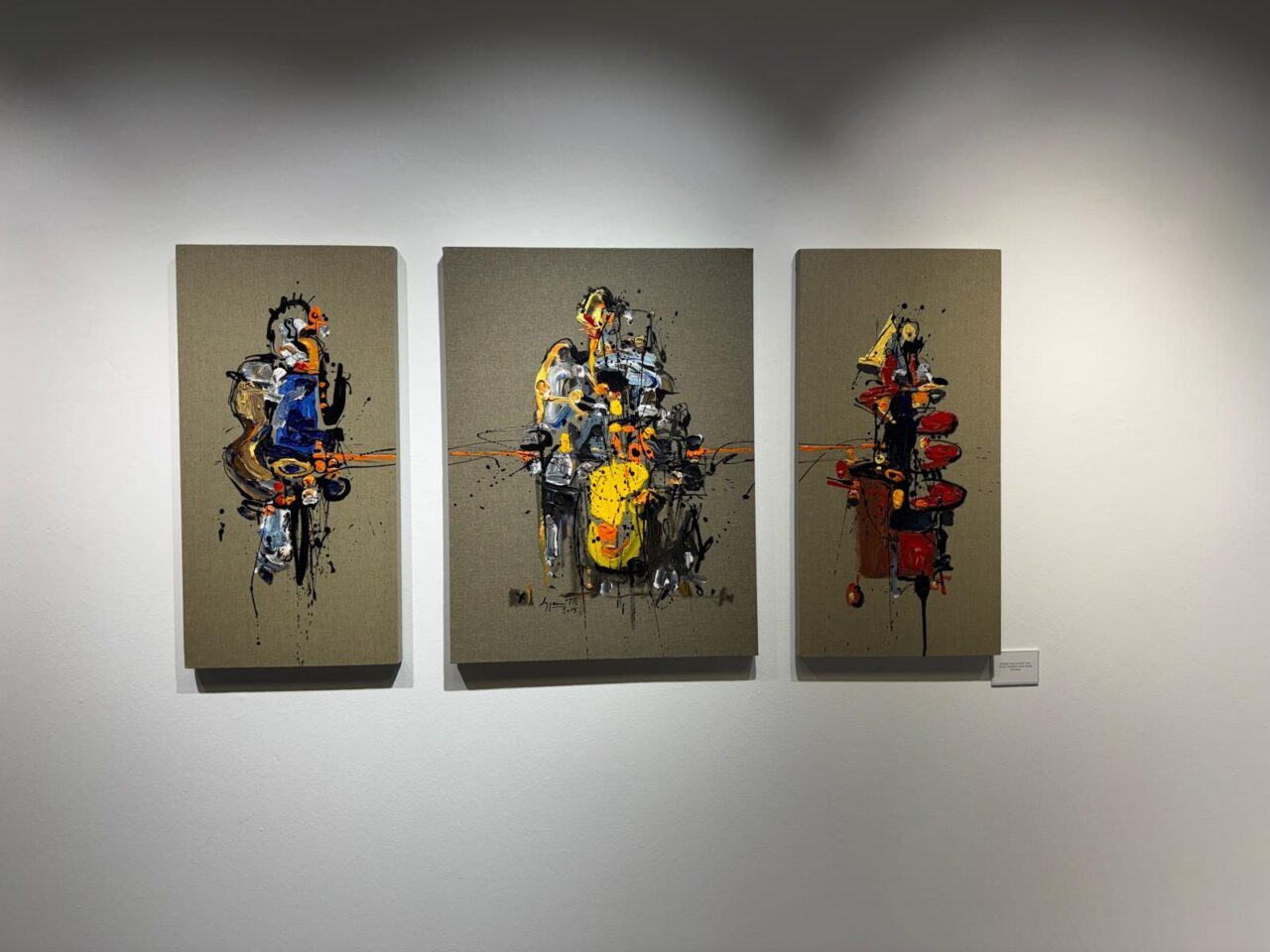 İSTANBUL (AA) – Meksikalı ressam Jazzamoart'ın "Resmin Ritmi" (The Bop