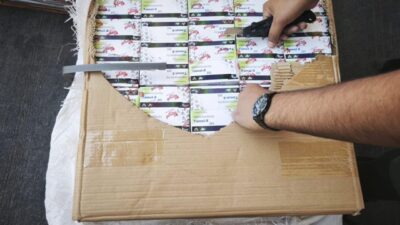 MERSİN (AA) – Mersin Uluslararası Limanı'na Pakistan'dan gelen bir konteynerde
