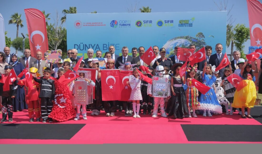 MERSİN (AA) – Mersin'de çocuklar, geri dönüşüm ve çevre bilincine