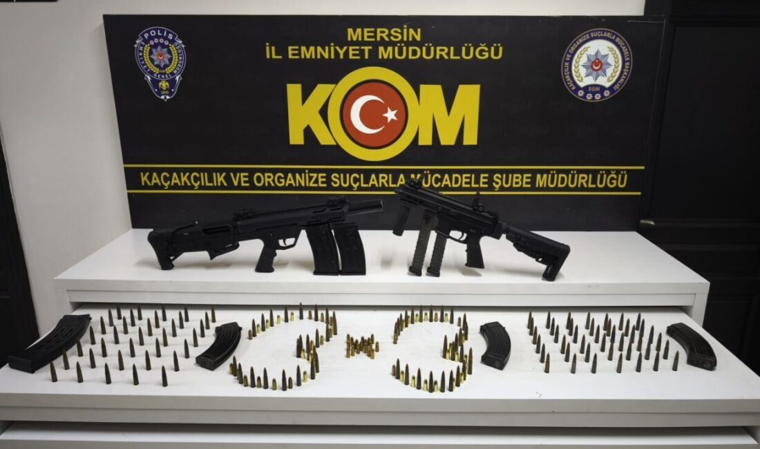 MERSİN (AA) – Mersin'de bir organize suç örgütüne yönelik operasyonda