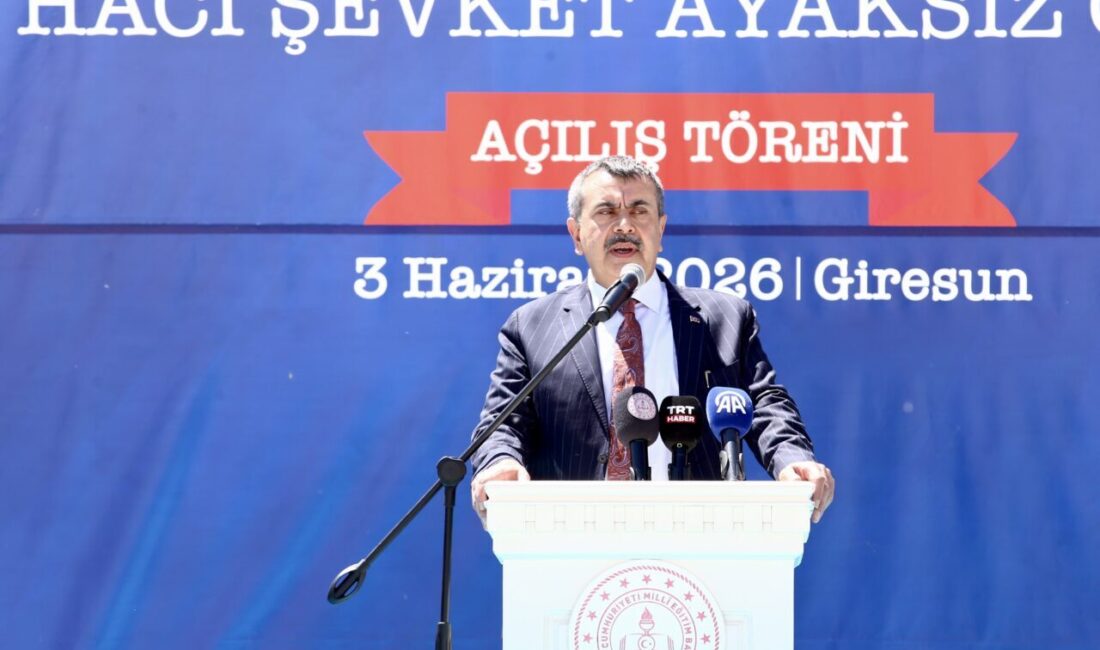 - "Türkiye'nin eğitim öğretime fiziki altyapı, teknolojik altyapı açısından yaptıklarımızı