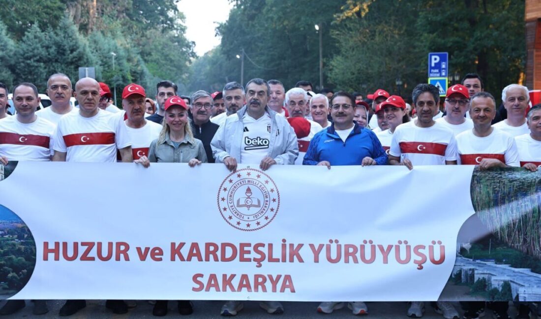 ANKARA (AA) – Milli Eğitim Bakanı Yusuf Tekin, "Huzur ve