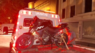 MUĞLA (AA) – Muğla'nın Fethiye ilçesinde, motosikletiyle trafik güvenliğini tehlikeye