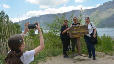 BİTLİS (AA) – Bitlis'in Tatvan ilçesinde bulunan Nemrut Kalderası'nda, havaların