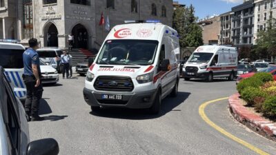 NEVŞEHİR (AA) – Nevşehir'de yol verme nedeniyle çıkan tartışmada tabancayla